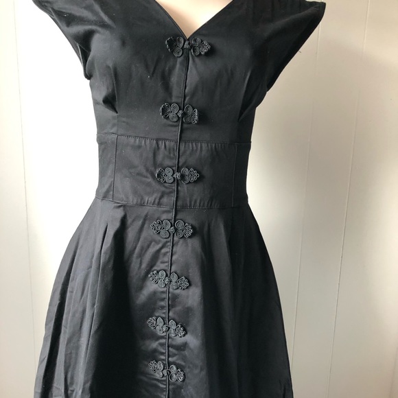 Beautiful Black fit and flare dress - Picture 6 of 7